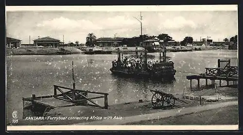 AK Kantara, Ferryboat connecting Africa with Asia