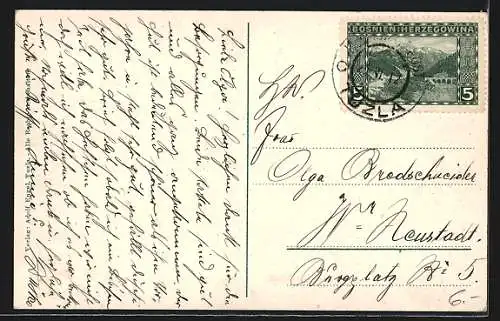 AK Tuzla, Totalansicht aus der Vogelschau