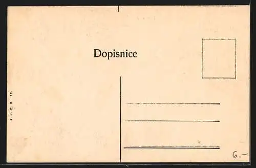 AK Blansko, Totalansicht aus der Ferne