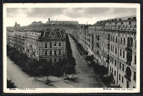 AK Brünn, Blick vom Tivoli