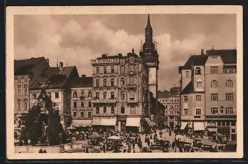 AK Brünn / Brno, Am Krautmarkt