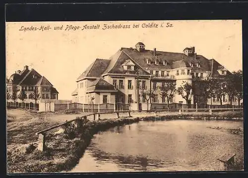 AK Zschadrass bei Colditz i. Sa., Landesheil- und Pflegeanstalt