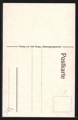 AK Stützengrün, Prinz Georg-Turm a. d. Kuhberg