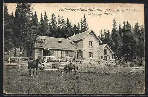 AK Thal, Unterberg-Schutzhaus