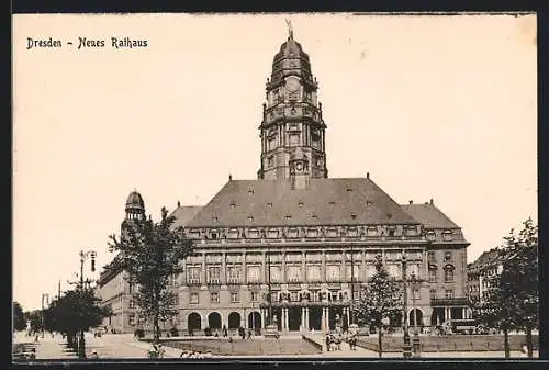 AK Dresden, Neues Rathaus