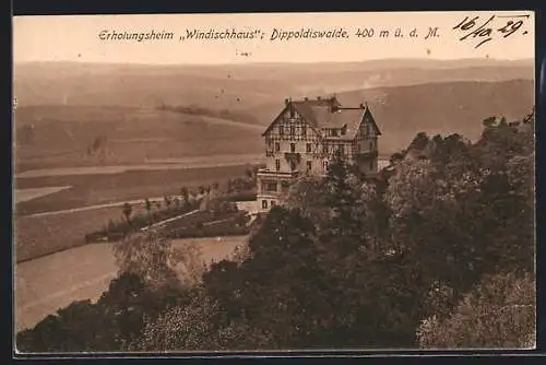 AK Dippoldiswalde, Erholungsheim Windischhaus