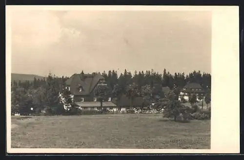 AK Kipsdorf i. Erzgeb., Teilansicht vom Feld aus gesehen