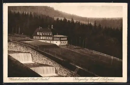AK Klingenberg i. Erzgeb., Kinderheim der Stadt Freital an der Talsperre