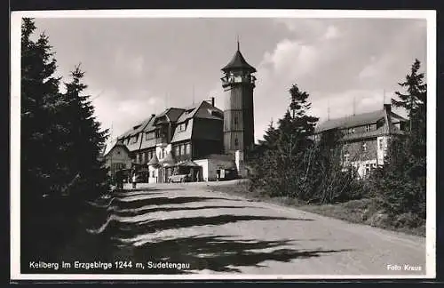 AK Keilberg, Blick auf Unterkunftshaus