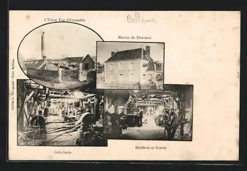 AK Belleme, L`Usine, Galocherie, Maison du Directeur, Vue d`Ensemble