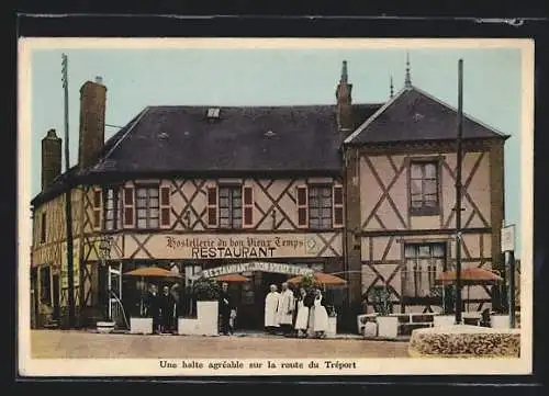 AK Tréport, Hostellerie du bon Dieux Temps, Restaurant