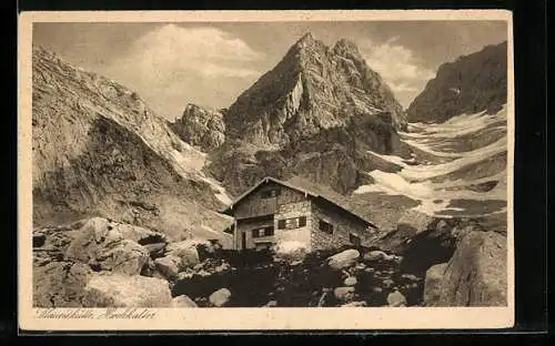 AK Blaueishütte, Berghütte mit Hochkalter
