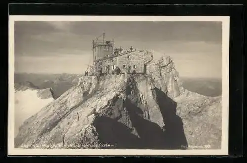 AK Münchner Haus, Zugspitz-Westgipfel