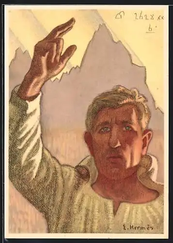 AK Schweizer Bundesfeier 1936, Für die Bekämpfung der Tuberkulose