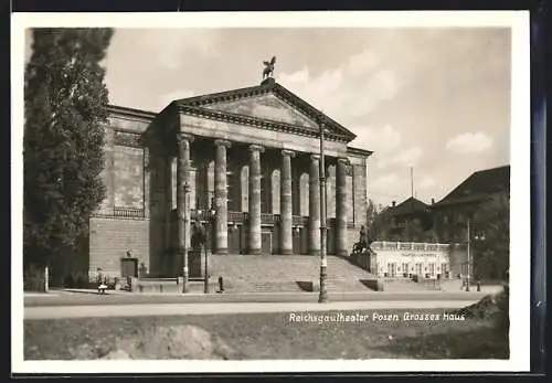AK Posen, Reichsgautheater, Grosses Haus