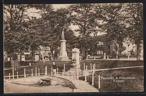 AK Esher, Fountain & Monuments