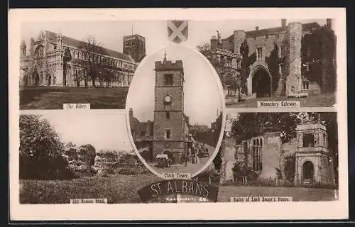 AK St. Albans, Clock Tower, The Abbey, Monastry Gateway
