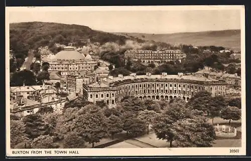 AK Buxton, Buxton from the Town Hall