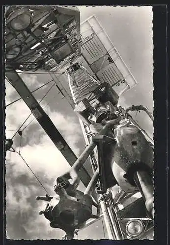 AK Hassi-Messaoud, Appareil Idéco Super 7-11, Perspective du mat vue du planche