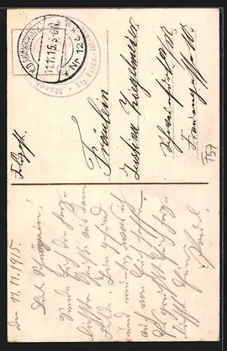 AK Avricourt, Kath. Kirche