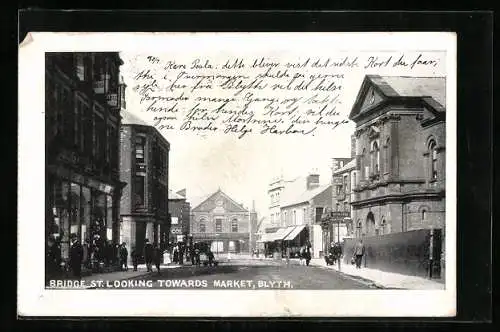 AK Blyth, Bridge Street looking towards Market