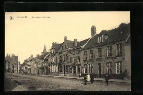 AK Dixmude, Anciennes maisons, Strassenpartie