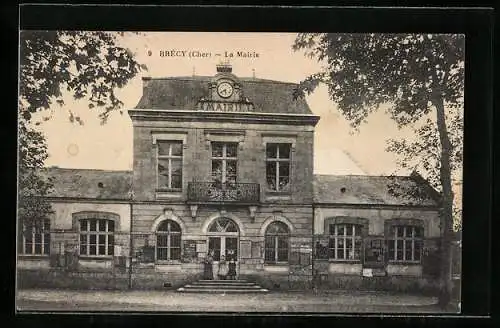 AK Brécy, La Mairie