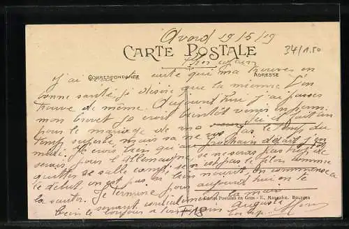 AK Brécy, La Mairie