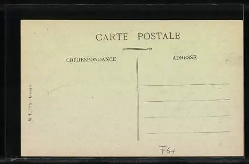 AK Salies-de-Béarn, Le Saleys, Vieilles Maisons