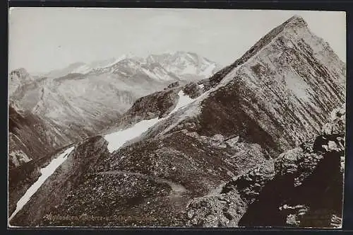 Foto-AK Fritz Gratl: Wollendorn, Olperer und Schrammacher