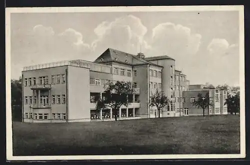 AK Coswig / Sachsen, Heilstätte Lindenhof (Klinik)