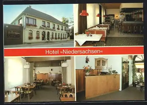 AK Vörden / Neuenkirchen, Hotel Niedersachsen, Bes. Klaus Dortelmann, Osnabrücker Strasse 11