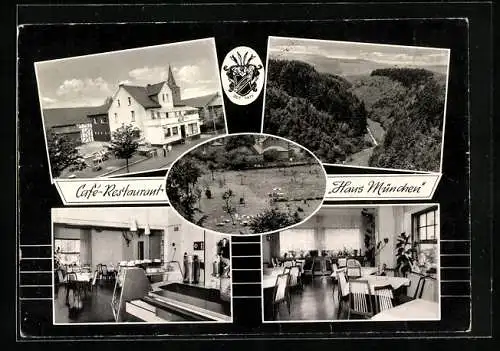 AK Elkenroth /Westerwald, Cafe Restaurant Haus München