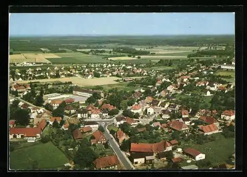 AK Eschede /Krs. Celle, Ortsansicht vom Flugzeug aus