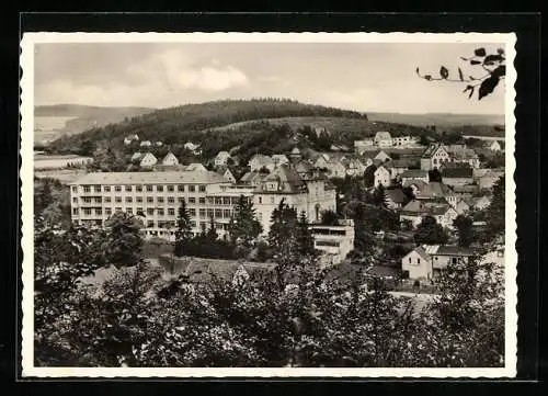 AK Kempenich, Ansicht mit Marienburg