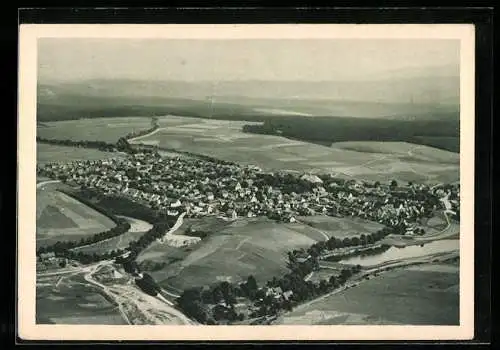 AK Zellerfeld, Teilansicht, Fliegeraufnahme