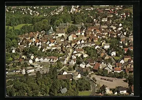 AK Laubach /Oberhessen, Teilansicht mit Strassenpartie