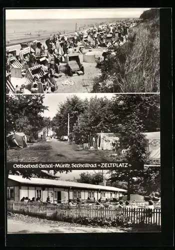 AK Graal-Müritz, Gasthaus, Zeltplatz, Strand