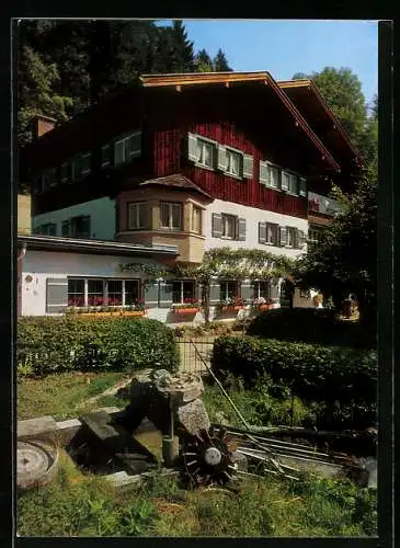 AK Almbach-Klamm, Gasthaus und Pension Kugelmühle Stefan Pfnür