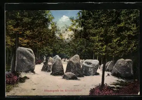 AK Kleckerwald, Hünengrab im Kleckerwald