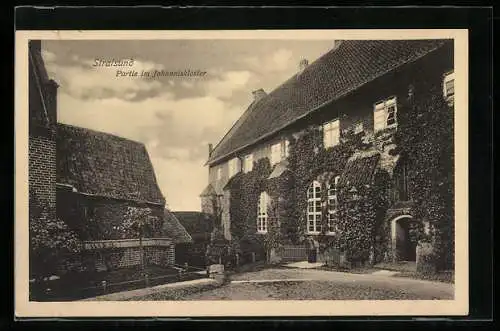 AK Stralsund, Partie im Johanniskloster