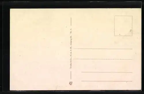 AK Greifswald, Universität mit Rubenow-Denkmal