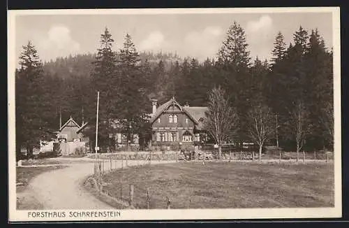 AK Scharfenstein / Wenrigerode, Forsthaus