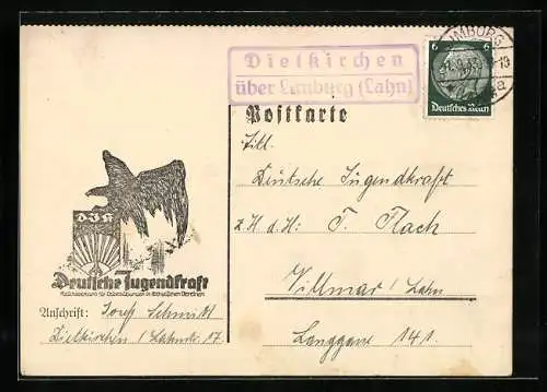 AK Deutsche Jugendkraft, Signet des Reichsverbands für Leibesübungen in katholischen Vereinen