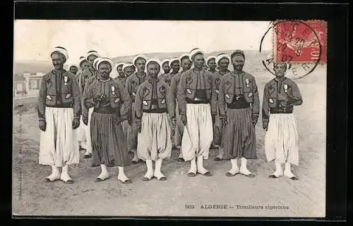AK Algerie, Tirailleurs algériens