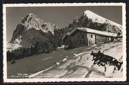 AK Rifugio di Saltaria, Malga Saltner, Alpe di Siusi, Dolomiti