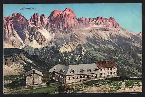 AK Schlernhaus, Gesamtansicht