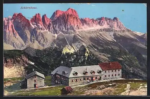 AK Schlernhaus, Gesamtansicht