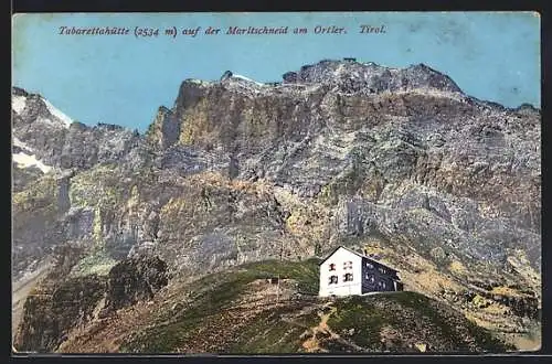 AK Tabarettahütte, Berghütte auf der Marltschneid am Ortler