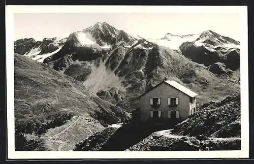 AK Rifugio Tabaretta, Berghütte mit Panorama